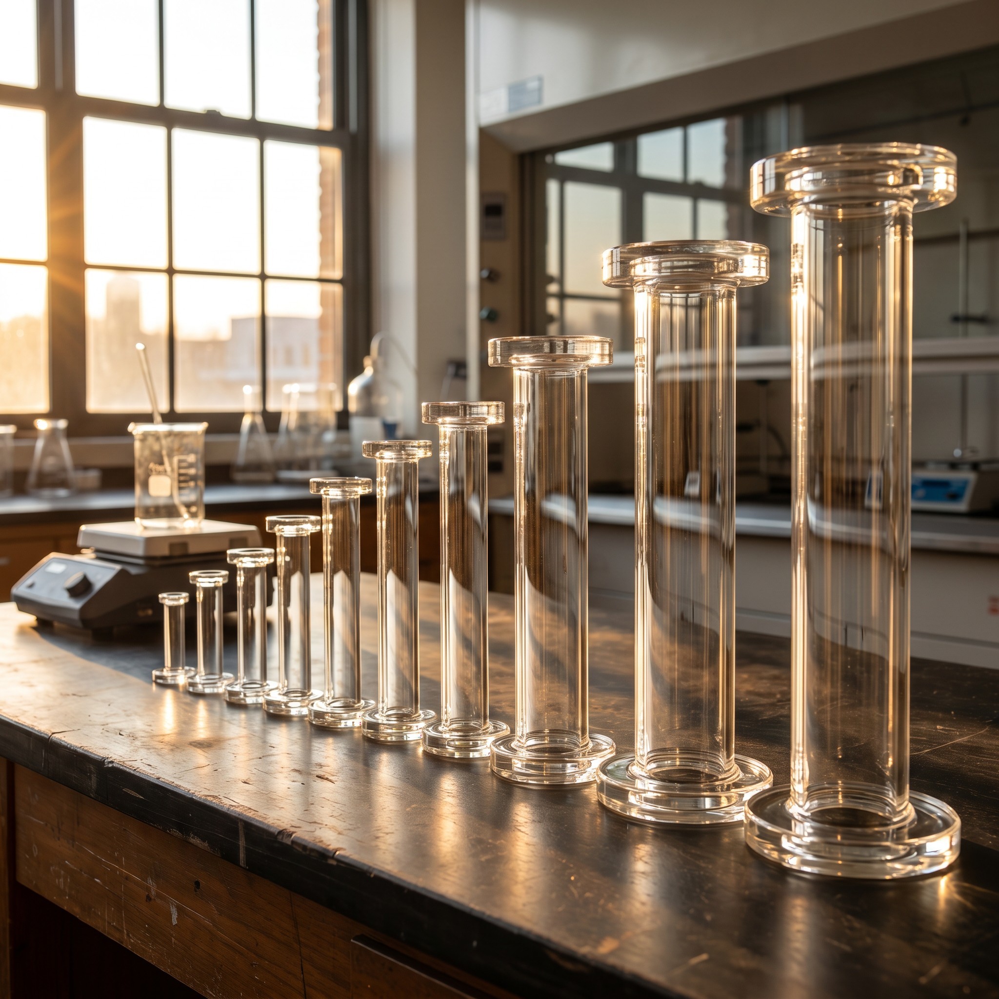 최신 회사 사례 Custom High Purity Flanged Quartz Tube Project Case | Fused Silica Tube With Integrated Flange for Semiconductor CVD Tube Furnace Vacuum Reactor-sara