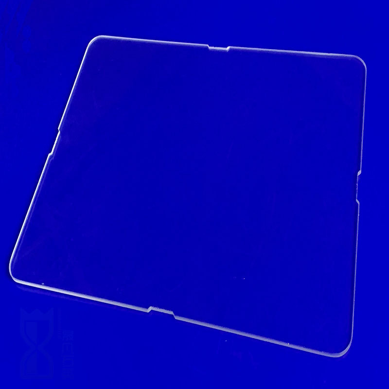최신 회사 사례 Custom Precision Machined Quartz Glass Sheet-sara