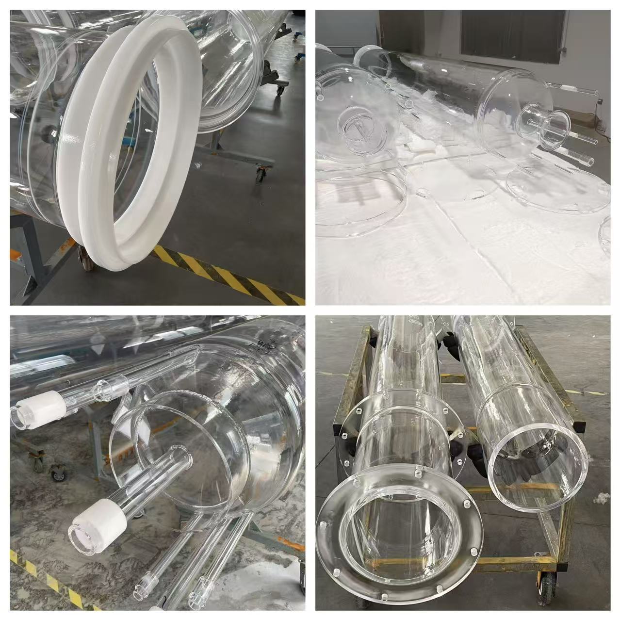 최신 회사 사례 Case Study： Fused Silica Furnace Tube-Amy