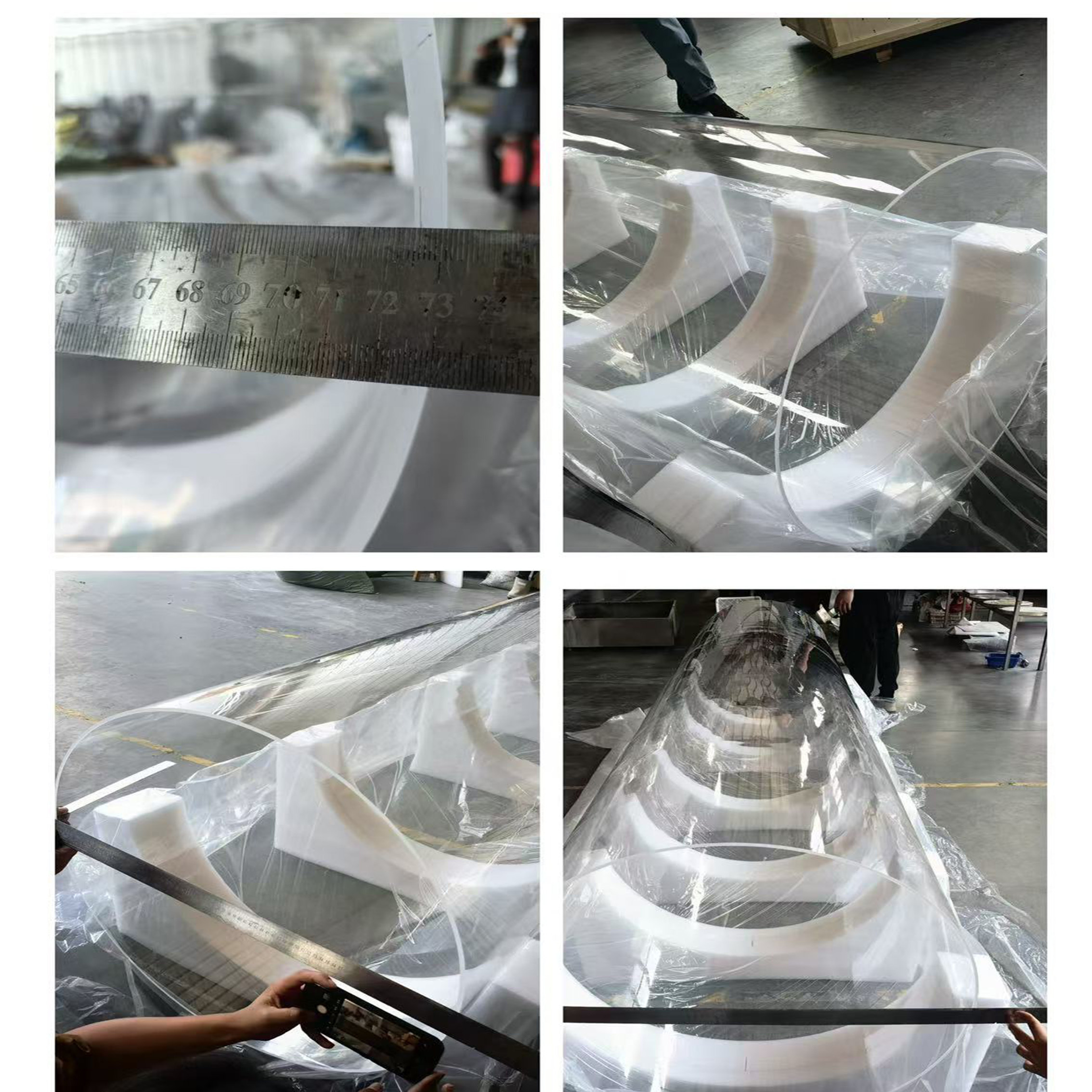 최신 회사 사례 CVD Quartz Tube for Turkish Semiconductor Client-Amy