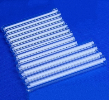 최신 회사 사례 High Purity Quartz Round Bottom Protection Tubes for Vietnamese Heat-Treatment Equipment Manufacturer-Mia