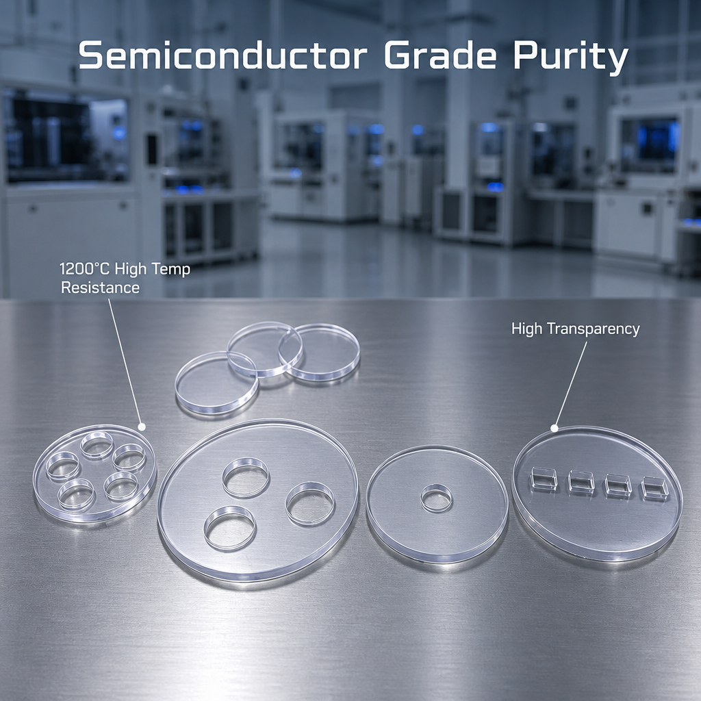 최신 회사 사례 New Breakthrough in Precision Drilling Technology for Quartz Glass Plates-sara
