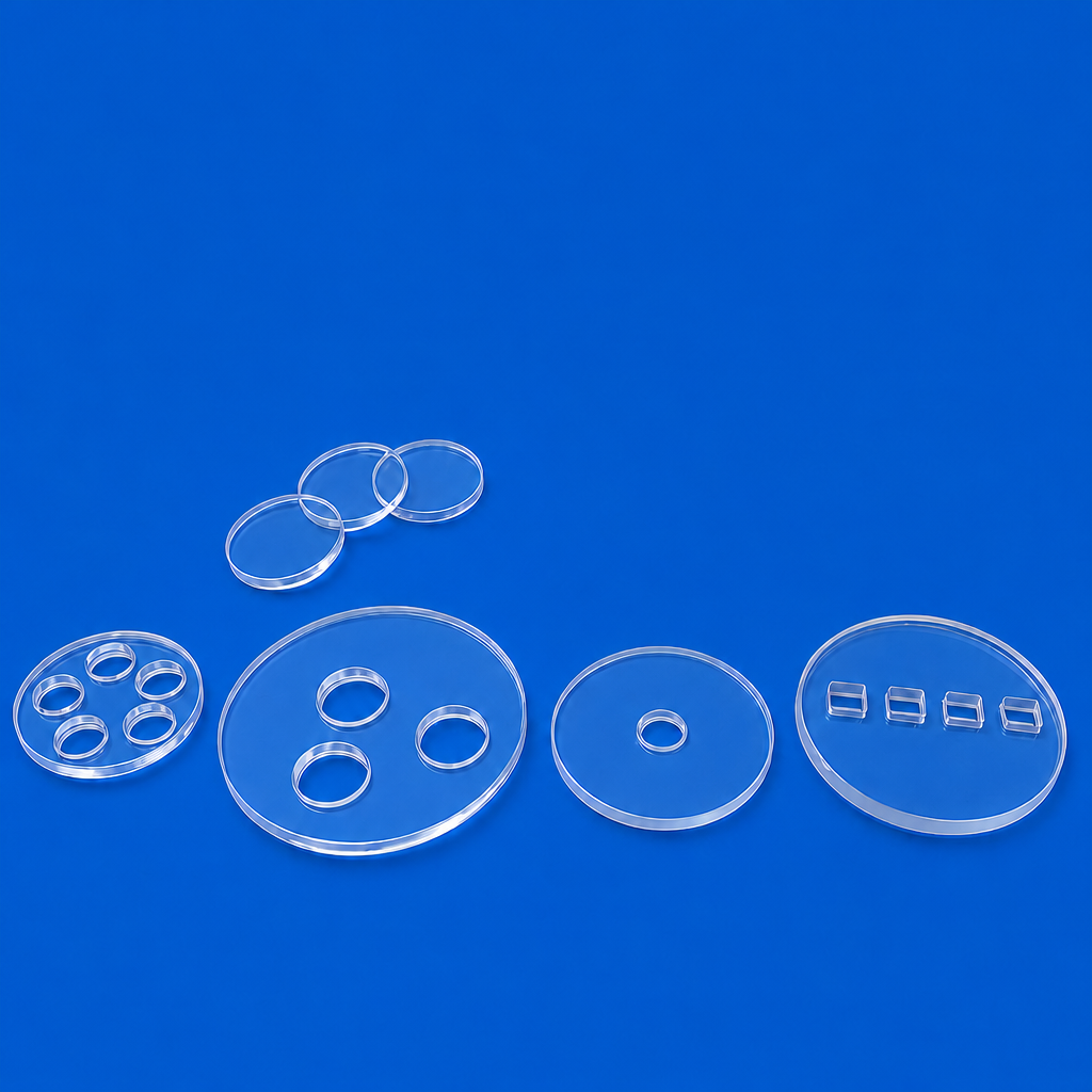 최신 회사 사례 Multi‑hole Quartz Gas Diffusion Plate for New‑energy Research Laboratory-sara