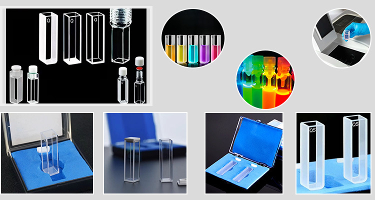 최신 회사 사례 High Purity Quartz Cuvette for Laboratory Spectroscopy-Amy