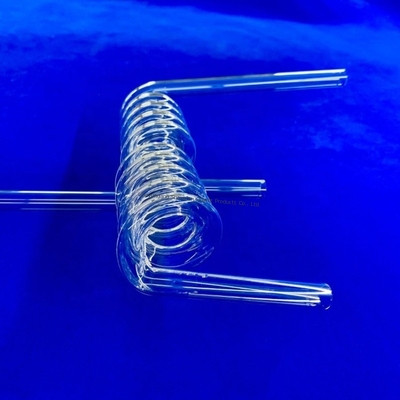 품질  Factory Custom Laboratory High Temperature And Corrosion Resistant Quartz Spiral Tube 공장