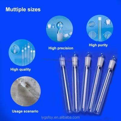 품질  High Density 2.2g/cm3 Quartz Glass Tube with 1180℃ Annealing Point and 1100℃ Strain Point for Industrial Applications 공장