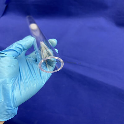 품질  High temperature resistant 1100° transparent quartz glass tube quartz sand core tube 공장