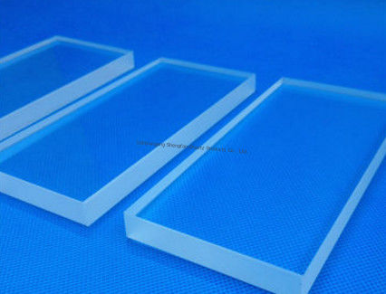 품질  Manugacturer Custom Optical Fused Quartz Glass  Thick Plate With High Transmitance 공장