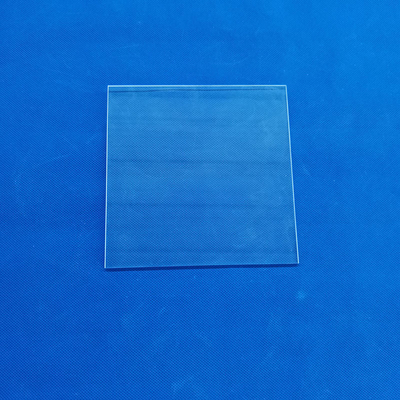 Heat Sensitive Quartz Glass Plate High Transmission Protect Transparent For UV Light