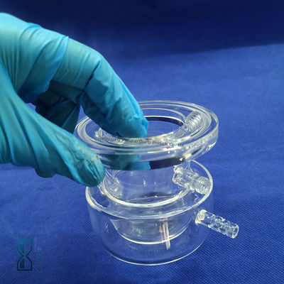 실험실용 맞춤형 석영 유리 반응기