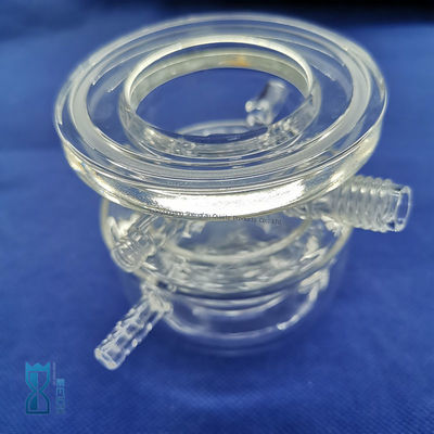 실험실용 맞춤형 석영 유리 반응기