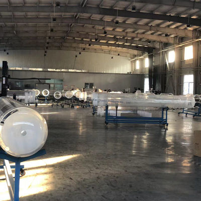 광전기 용 용으로 큰 지름 고온 내성 부식 내성 쿼츠 유리 튜브