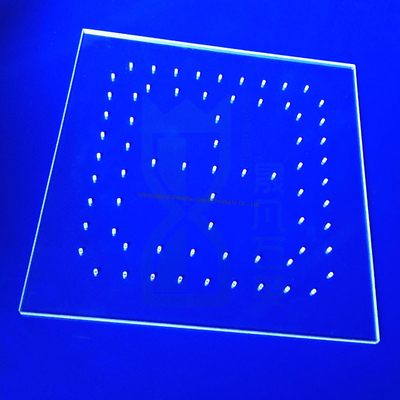 Military Grade Fused Quartz Plate with Customizable Size and Precision Tolerance for High Temperature Applications