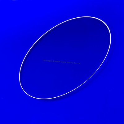 투명한 UV 쿼츠 유리판 SIO2 99.99% 밀도 2.2g/cm3