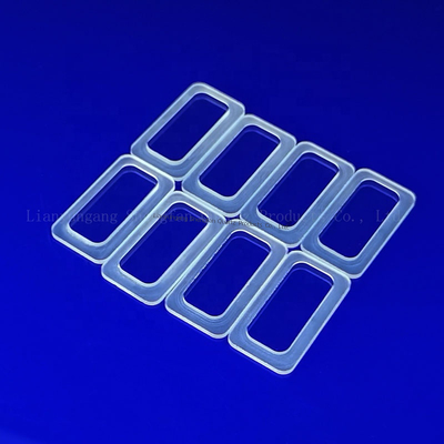 경화기용 맞춤형 고온 석영 유리 시트, 공차 ±0.02mm 및 1150C 작동 온도