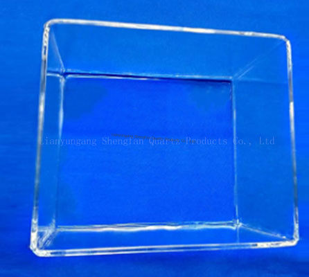 1100°C의 작업 온도와 호소성 높은 투명성 쿼츠 유리판