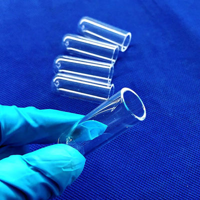 Quartz Test Tube manufactured to offer superior thermal shock resistance and chemical inertness for laboratory scientific