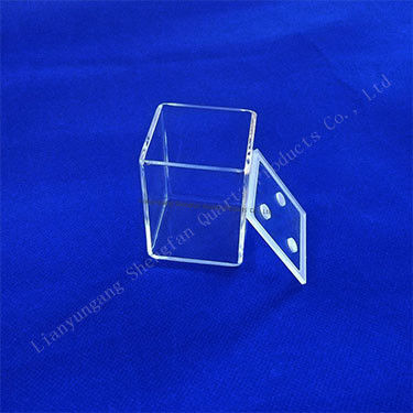 고온실험실용 고전도성, 부식 저항성 쿼츠 유리판