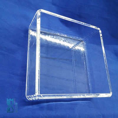 고온실험실용 고전도성, 부식 저항성 쿼츠 유리판