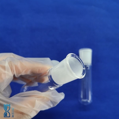 공장 사용자 지정 실험실 쿼츠 둥근 바닥 평면 시험 튜브 부식 저항 높은 온도