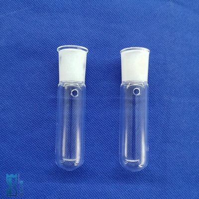 공장 사용자 지정 실험실 쿼츠 둥근 바닥 평면 시험 튜브 부식 저항 높은 온도