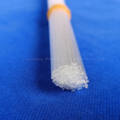 맞춤형 고온 및 경식 저항 고 순수성 쿼츠 모세혈관 벽 두께 0.25mm