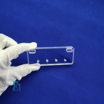 공장의 사용자 지정 고 투명 투명 쿼츠 펀치 시트