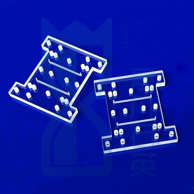 CNC 정비 주문 고 광 전송 쿼츠 단계 장