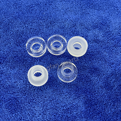 투명한 얼음 돌 단계 융합 쿼츠 잎 0.5-100mm 두께