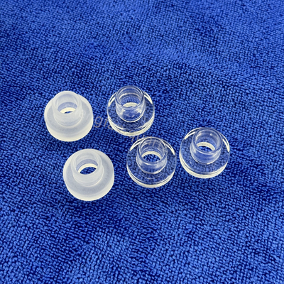 투명한 얼음 돌 단계 융합 쿼츠 잎 0.5-100mm 두께