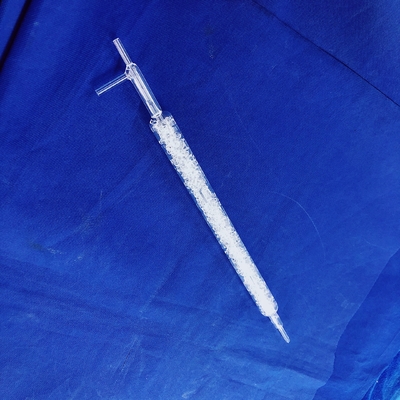 높은 온도 부패 저항 공장 사용자 지정 실험실 산업 쿼츠 둥근 바닥 평면 시험관