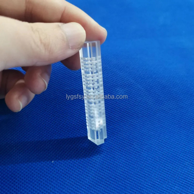전문적인 맞춤 높은 빛 전송 구멍 쿼츠 라미네이트