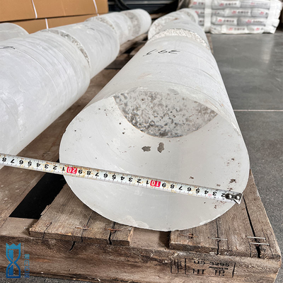 고순도 99.99% 쿼츠 원자재 쿼츠 무게 고온 저항성 1200°C