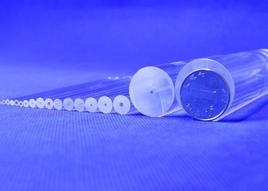 화학 UV 쿼츠 튜브 막대 환경 친화적 재료 0.25-0.5mm 내부 지름 고 정밀
