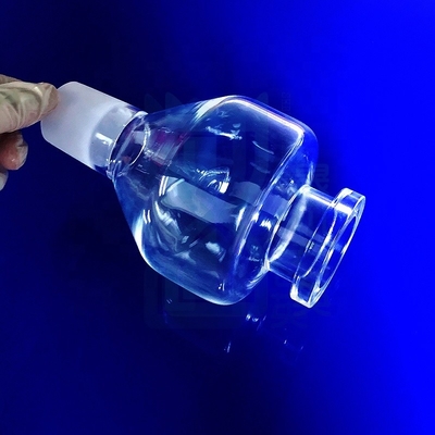 실험실 특수 고온 부식 저항성 쿼츠 도구 쿼츠 용기