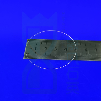 높은 빛 전송 창 껍질 쿼츠 유리 장 2 "4" 6 " 쿼츠 웨이퍼 웨이퍼 0.3mm 두께