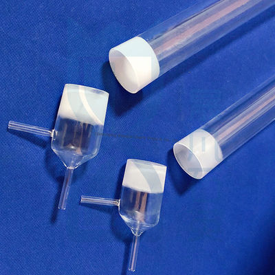 맞춤형 융합 석영 유리 플라스크 지원, 29/32 24/29 조인트 포함