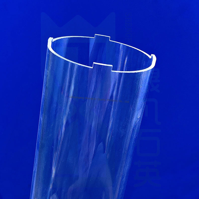 1100C 변형점 석영 유리관 - 산업 제조 분야의 광학 응용