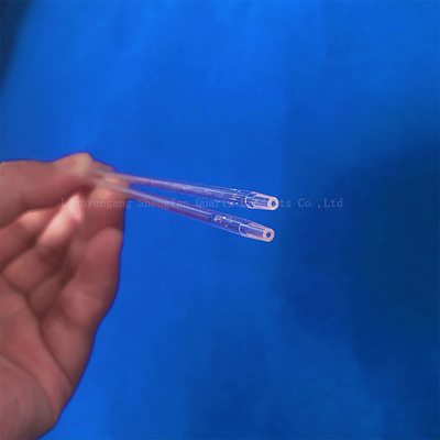 공장 사용자 지정 고온 저항 1mm-10mm 작은 지름 모세혈관 쿼츠 유리 튜브