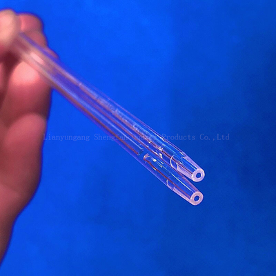 공장 사용자 지정 고온 저항 1mm-10mm 작은 지름 모세혈관 쿼츠 유리 튜브