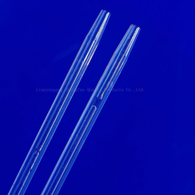 공장 사용자 지정 고온 저항 1mm-10mm 작은 지름 모세혈관 쿼츠 유리 튜브