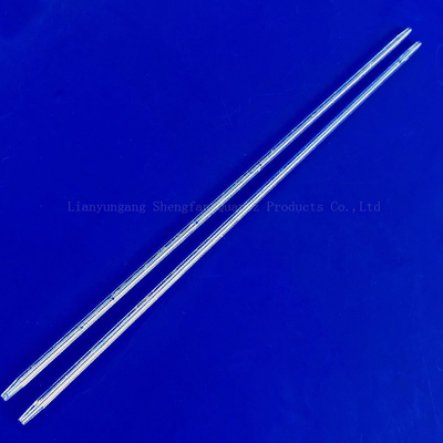 공장 사용자 지정 고온 저항 1mm-10mm 작은 지름 모세혈관 쿼츠 유리 튜브