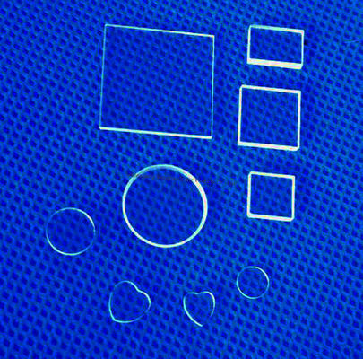 높은 투명성 99.99% 순수성 1100°C 작업 온도 쿼츠 유리판
