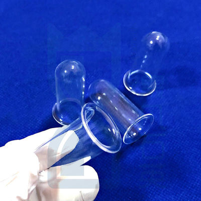 실험실용 맞춤형 맑은 둥근 바닥 끝 쿼츠 테스트 튜브실험실용용에 적합한 맞춤형 투명한 원형 원형 / 바닥 실험 쿼츠 테스트 튜브
