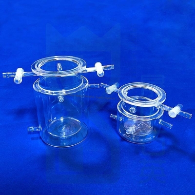 Custom Size Chemistry Laboratory Quartz Glass Ware For Sale