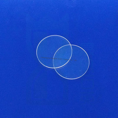 투명한 쿼츠 유리판, 높은 빛 전달력, 높은 온도 저항성, 그리고 기술 응용 용품에 대한 부식 저항성