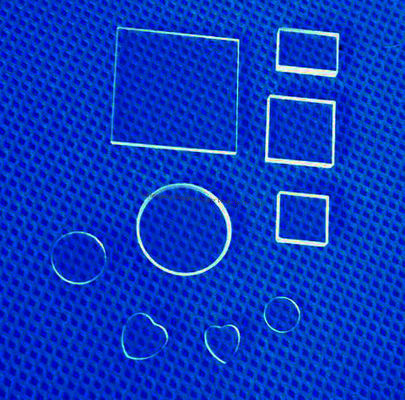맞춤형 사이즈 초박형 고온 저항 석영 유리판 광학 유리 웨이퍼