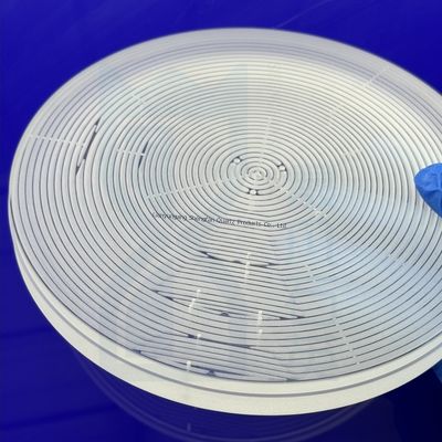 고순도 SIO2 99.99% 고온 저항 1100℃ 석영 유리판