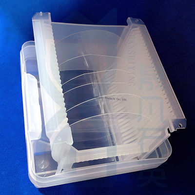 맞춤형 융합 쿼츠판 92% 광전달력 2.2g/cm3 밀도 및 1150°C 작업 온도