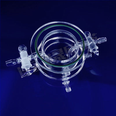 High Quality 500ml 1000ml  Quartz Laboratory Chemical Equipment Quartz Photochemical Reactor